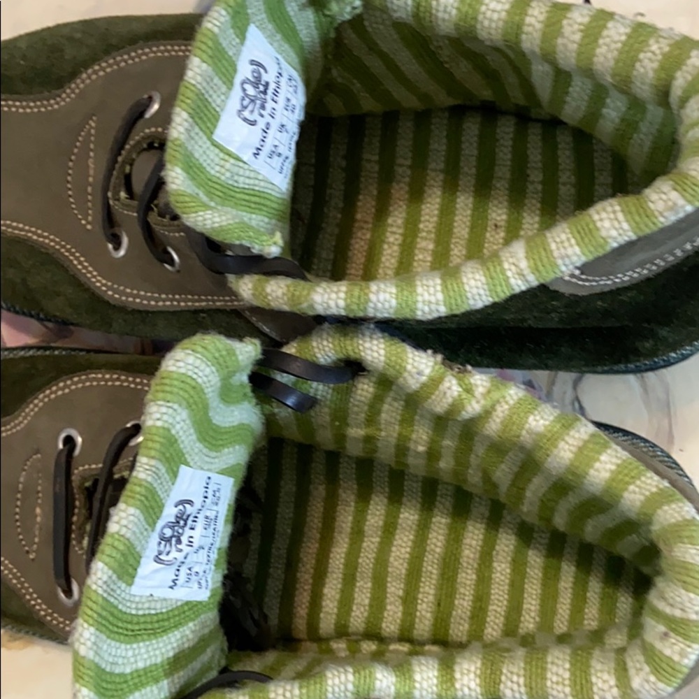Walk Naked sole rebels green 7 organic/recycled - Picture 4 of 7